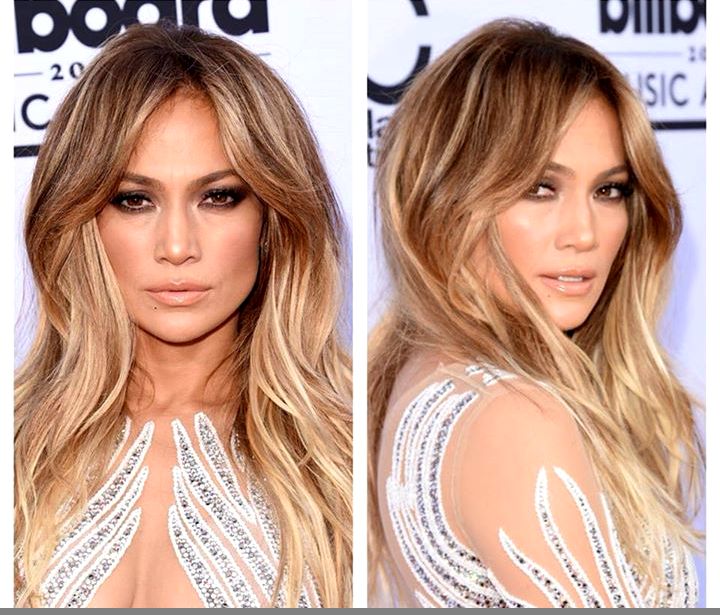 Olaplex- No.2 was applied to J Lo's ends by Olaplex's VP of Education, Slim, before she stepped onto the Red Carpet at the Billboard Music Awards 2015.jpg